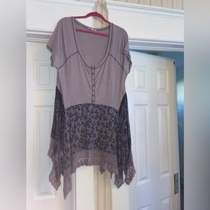 Short sleeve blouse